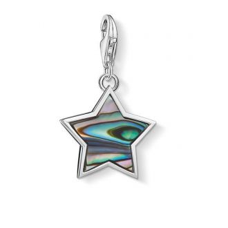 Thomas Sabo Charm Stern abalone Perlmutt türkis 