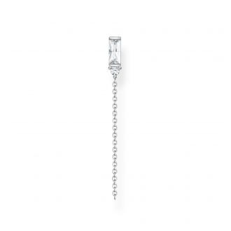 Thomas Sabo Ohrring Weisser Stein Einzeln 