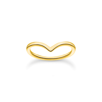 Thomas Sabo Damenring vergoldet 
