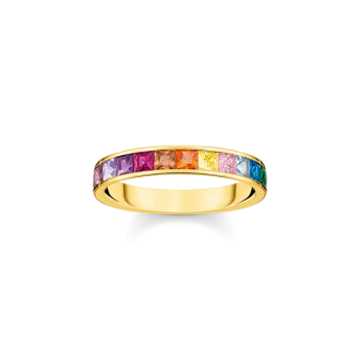 Thomas Sabo Damenring vergoldet 