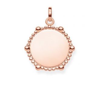Thomas Sabo Anhänger Coin Dots rosé 