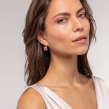 Thomas Sabo Ohrstecker Rosa Stein mit Stern 