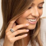 Thomas Sabo Ring Feder Pavé 