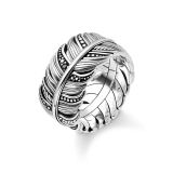 Thomas Sabo Ring Feder Pavé 