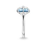 Thomas Sabo D-Ring Stein Blau mit Stern 